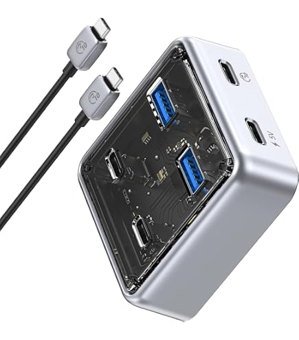 Amazon | ORICO USB ハブ Type-C USB3.2 Gen2 10Gbps 高速データ転送